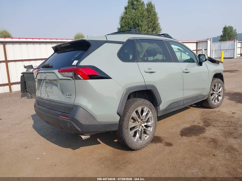 Vin: 2t3a1rfv6nw249222, lot: 46232737, toyota rav4 xle premium 20224