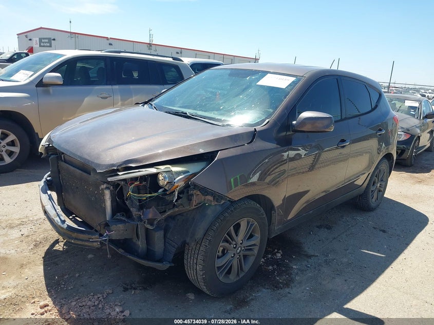 Vin: km8jt3af3eu895883, lot: 46232738, hyundai tucson gls 20142