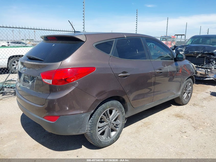 2014 HYUNDAI TUCSON auction photo 4