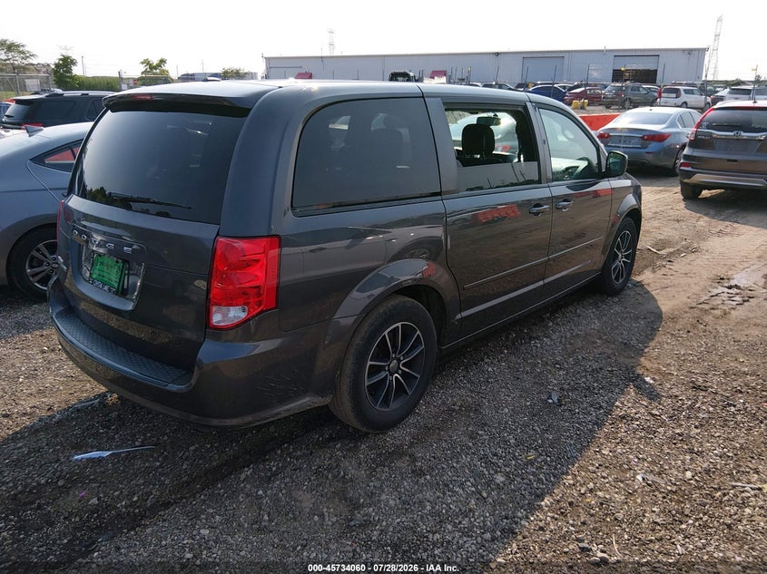 Vin: 2c4rdgbg9gr170954, lot: 46232759, dodge grand caravan se plus 20164