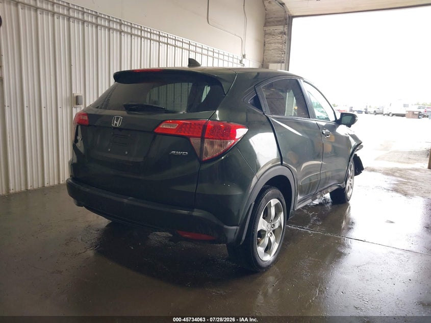 Vin: 3czru6h57gm708259, lot: 46232762, honda hr-v ex 20164
