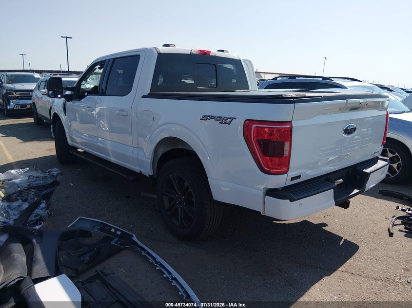 Vin: 1ftfw1e82nfc44105, lot: 46232773, ford f-150 xlt 20223