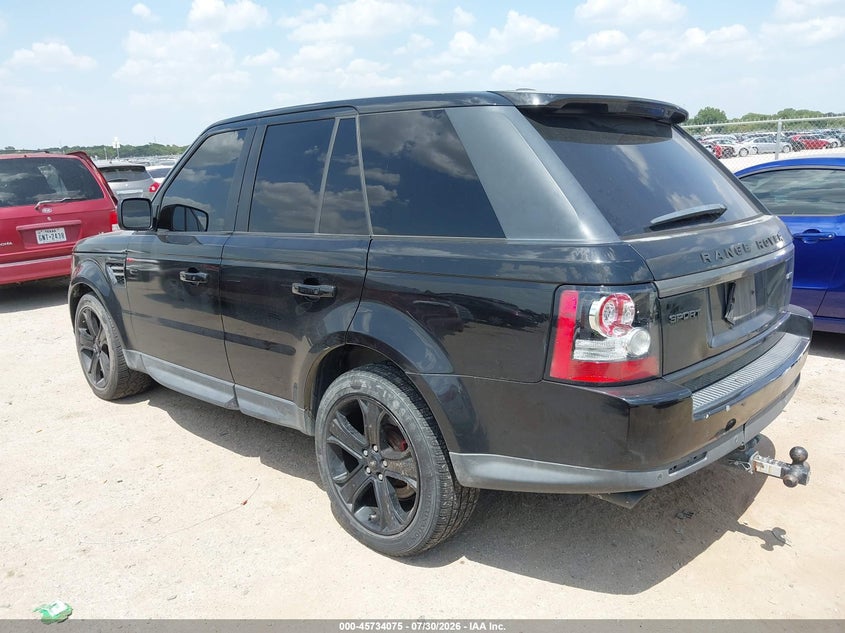 Vin: salsf2d41da807944, lot: 46232774, land rover range rover sport hse 20133