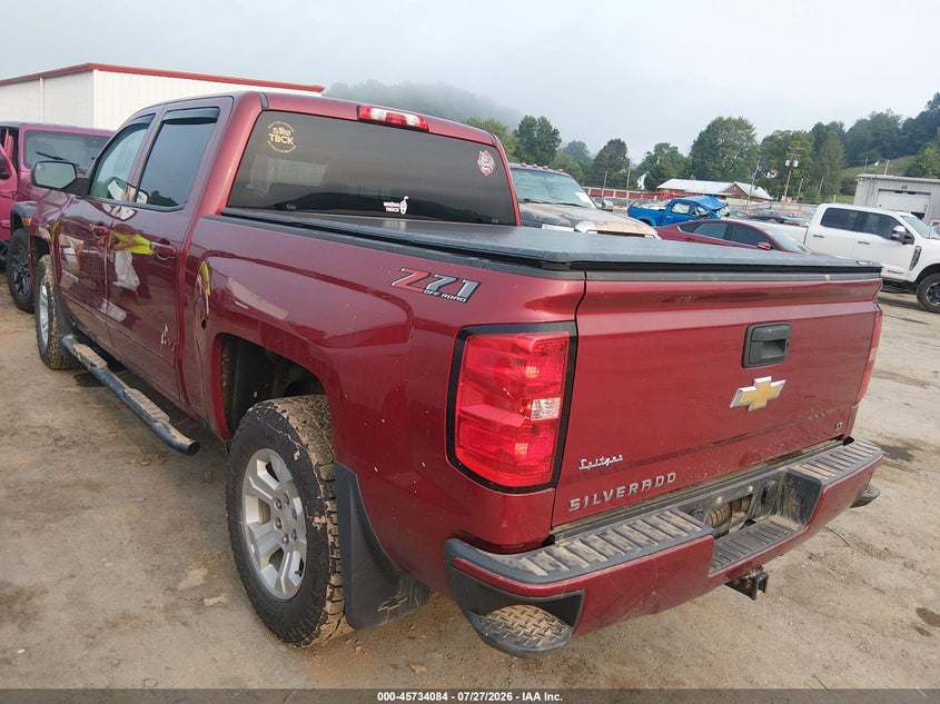 Vin: 3gcukrec8jg641591, lot: 46232783, chevrolet silverado 1500 2lt 20183
