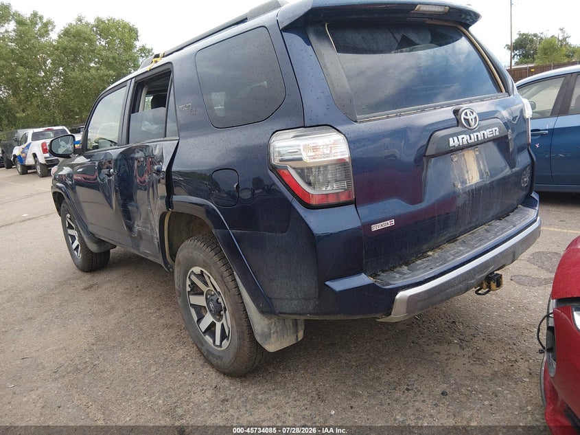 Vin: jteru5jr6n6058913, lot: 46232784, toyota 4runner trd off road premium 20223