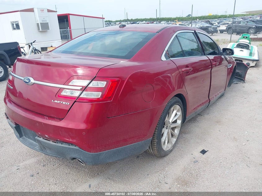 Vin: 1fahp2f85dg108334, lot: 46232801, ford taurus limited 20134