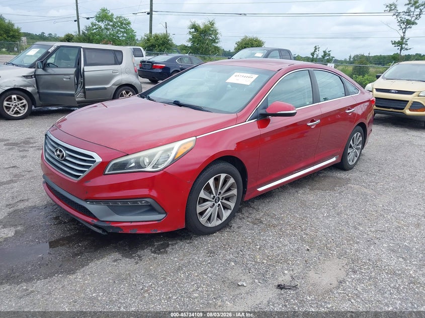 2015 HYUNDAI SONATA auction photo 2