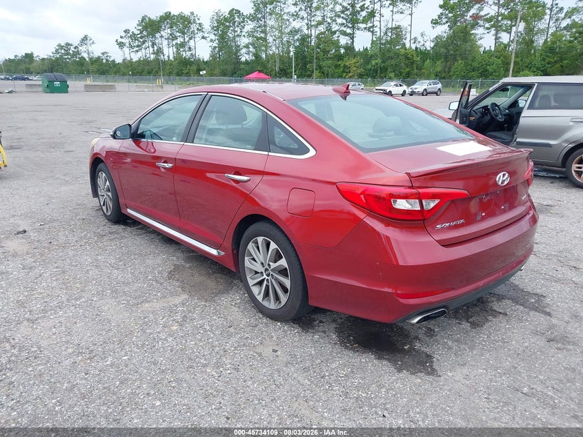 2015 HYUNDAI SONATA auction photo 3