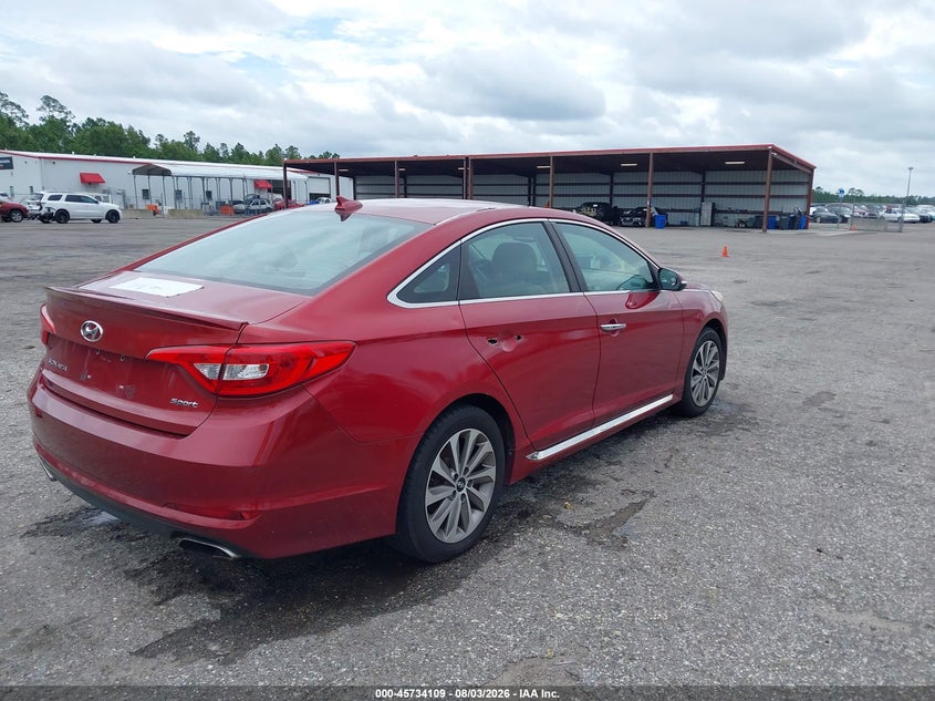 2015 HYUNDAI SONATA auction photo 4