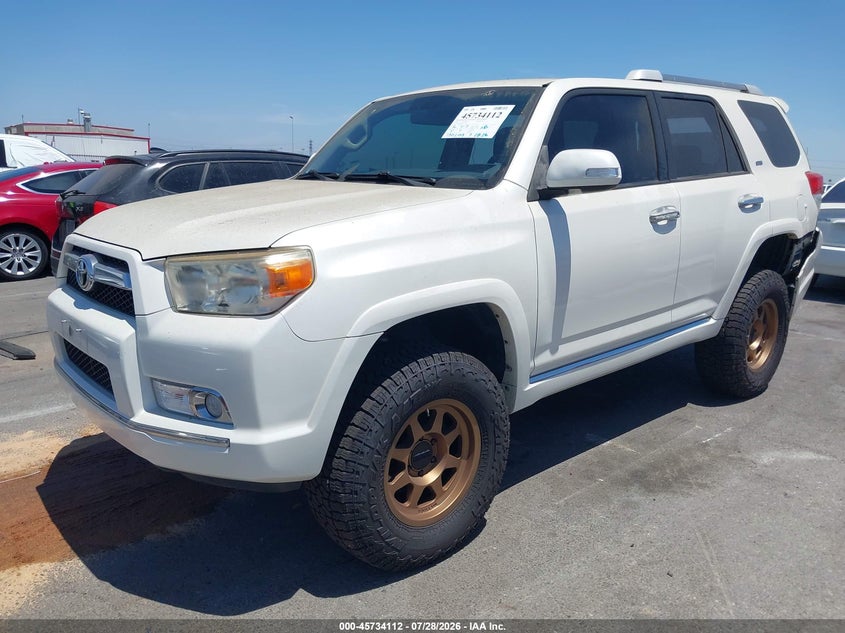 Vin: jtebu5jr5a5013236, lot: 46232811, toyota 4runner sr5 v6 20102