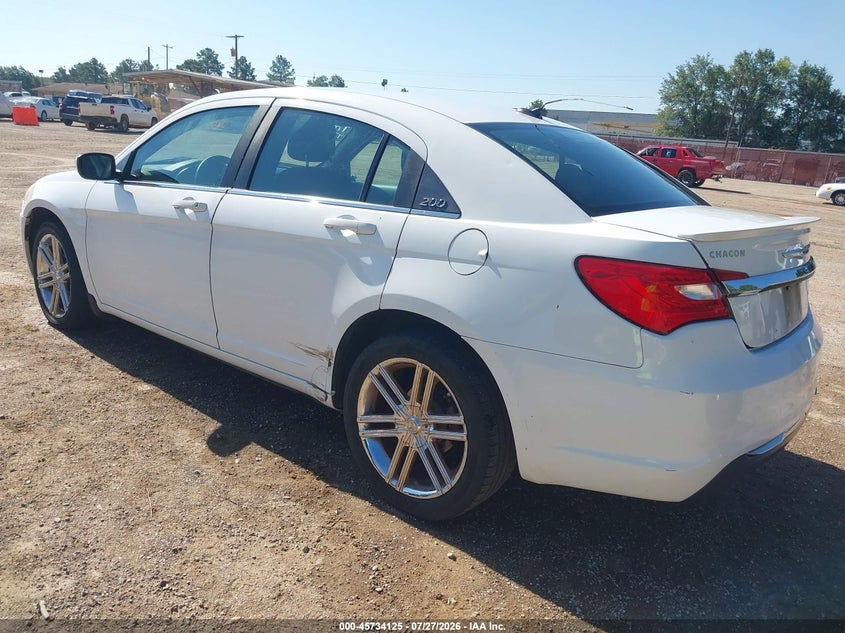 Vin: 1c3ccbab3cn104803, lot: 46232824, chrysler 200 lx 20123