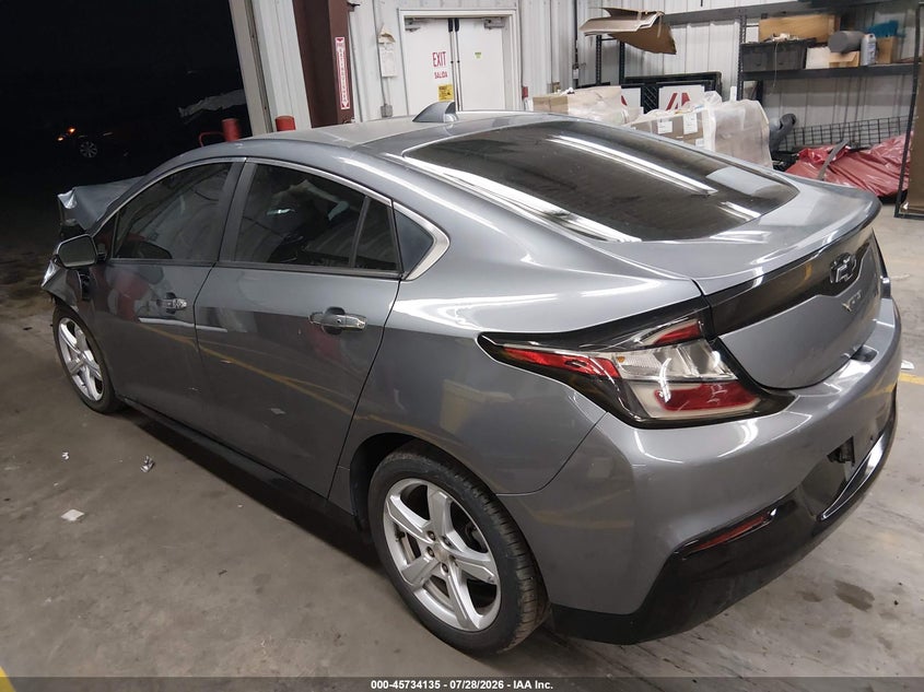 Vin: 1g1rc6s55ku106751, lot: 46232834, chevrolet volt lt 20193