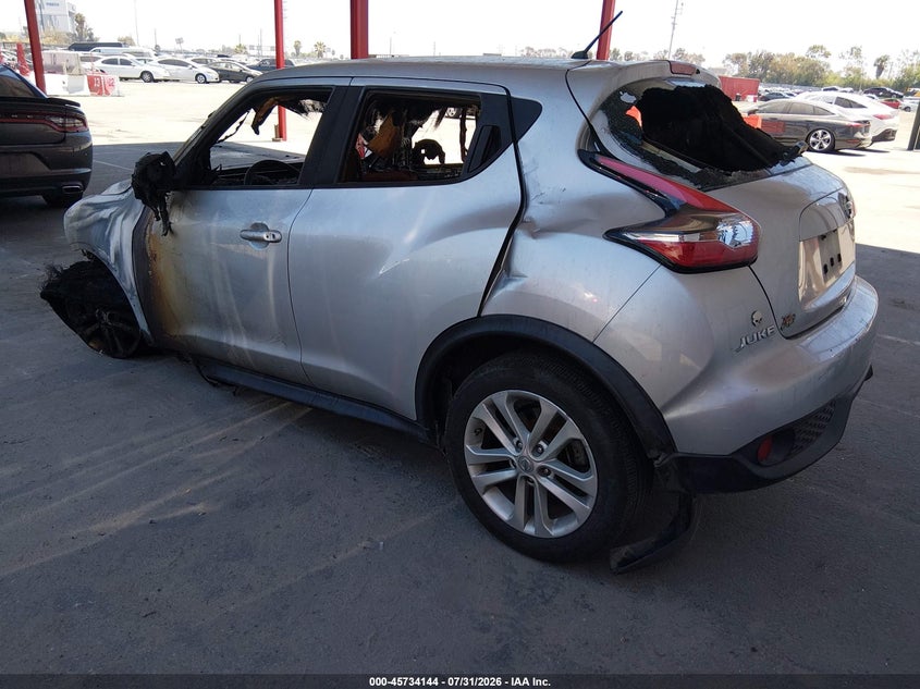 Vin: jn8af5mr8gt602179, lot: 46232843, nissan juke s 20163