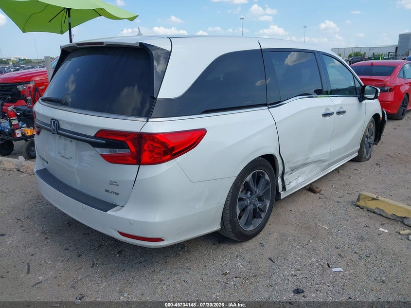 2022 HONDA ODYSSEY auction photo 4