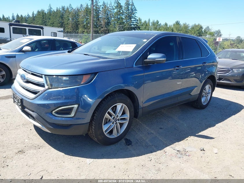 Vin: 2fmpk4j95jbb53725, lot: 46232863, ford edge sel 20182