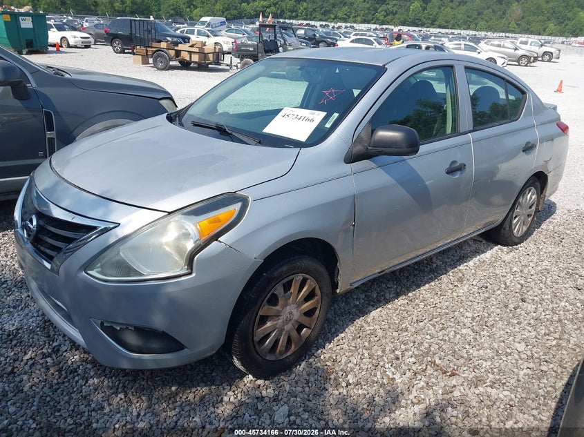 Vin: 3n1cn7ap5fl809477, lot: 46232865, nissan versa 1.6 s+ 20152