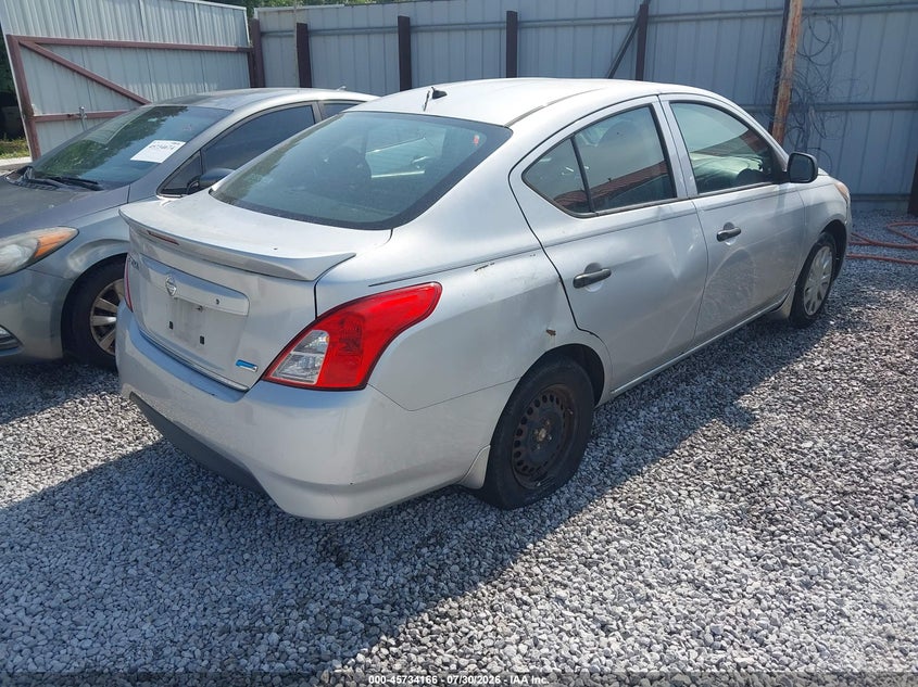 Vin: 3n1cn7ap5fl809477, lot: 46232865, nissan versa 1.6 s+ 20154