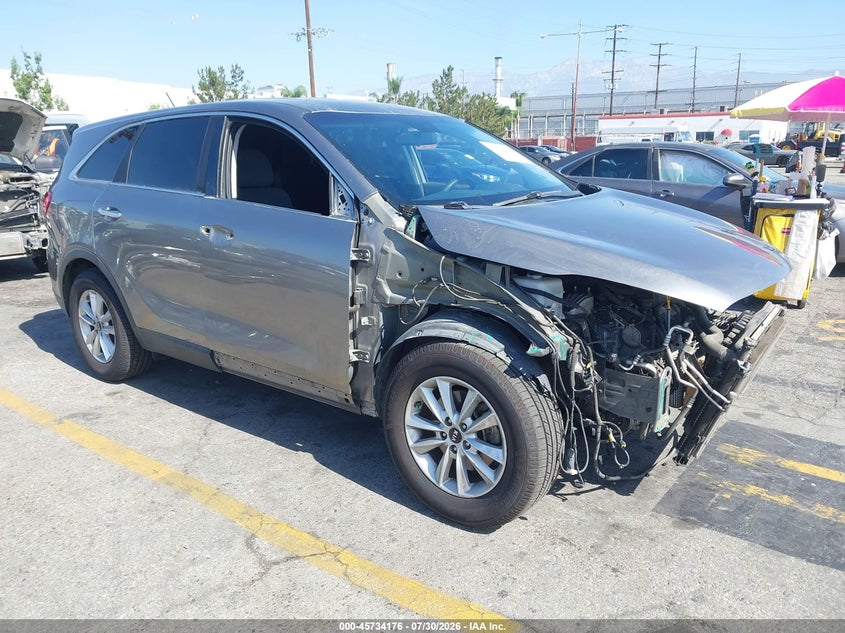 Vin: 5xypg4a53kg487767, lot: 46232875, kia sorento 3.3l lx 2019 img_1