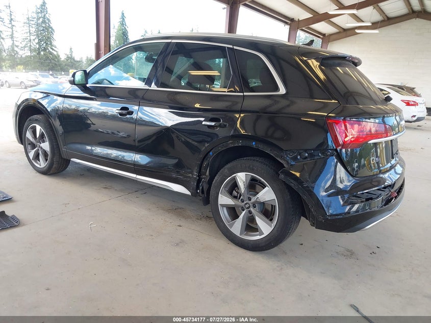 Vin: wa1bbafyxn2106323, lot: 46232876, audi q5 premium plus 40 tfsi quattro s tronic 20223