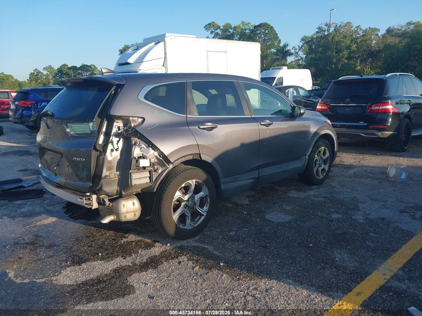 Vin: 2hkrw2h55hh688075, lot: 46232885, honda cr-v ex 20174