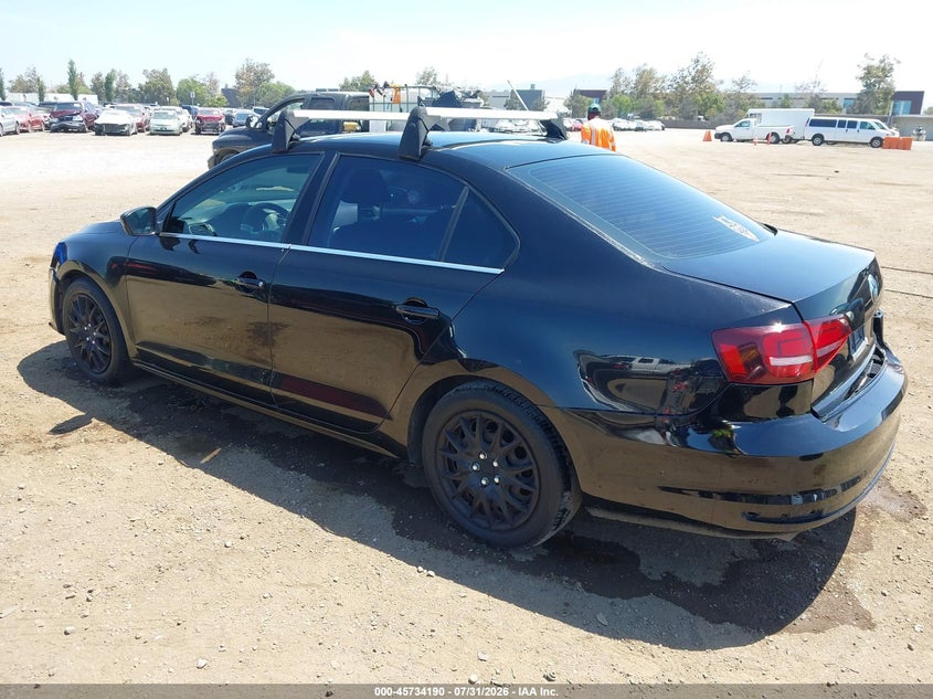 Vin: 3vw2b7ajxhm399458, lot: 46232889, volkswagen jetta 1.4t s 20173