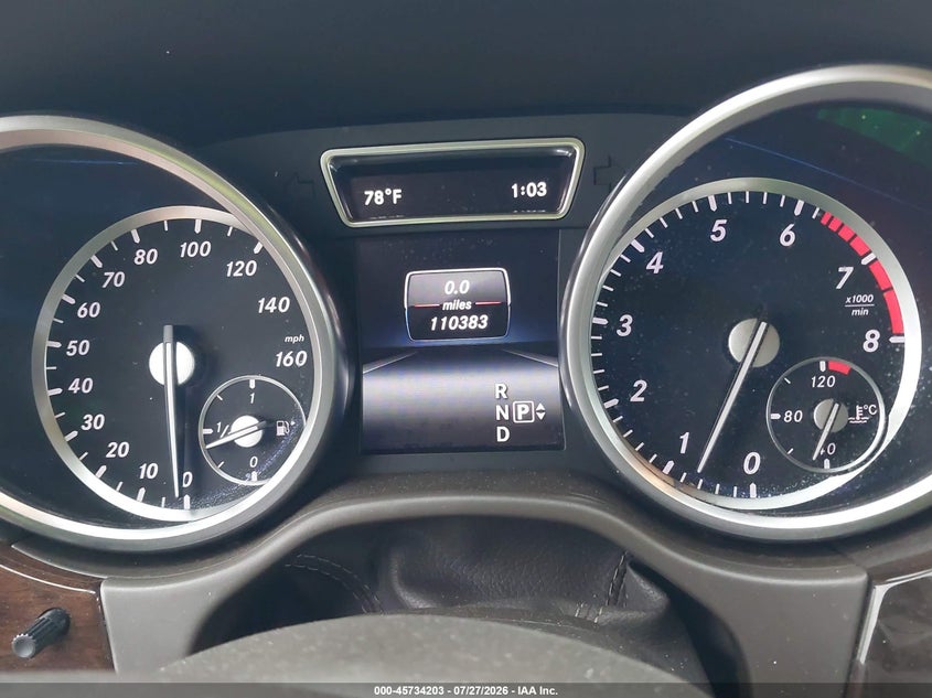 2015 MERCEDES-BENZ GL 450 auction photo 7