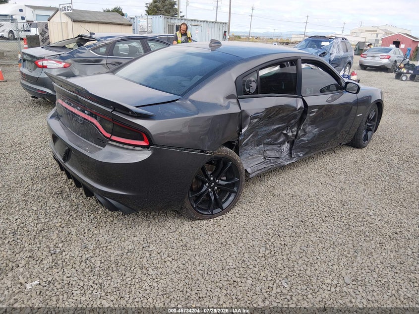 Vin: 2c3cdxct3hh572286, lot: 46232903, dodge charger r/t rwd 20174