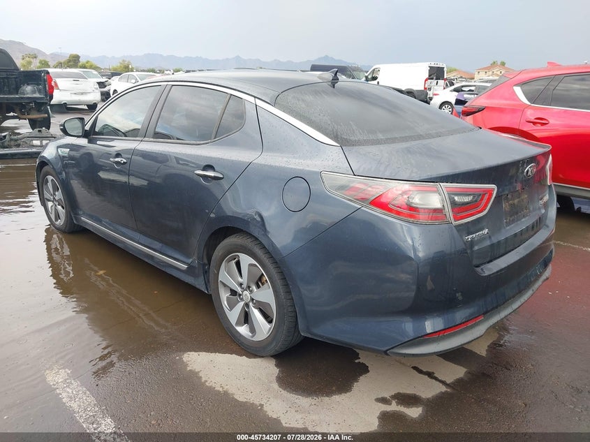 Vin: knagn4ad7e5066514, lot: 46232906, kia optima hybrid ex 20143