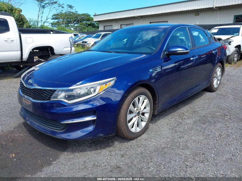 Vin: 5xxgt4l35jg263961, lot: 46232907, kia optima lx 20182