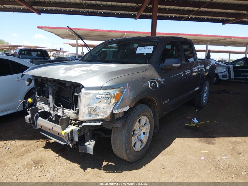 Vin: 1n6aa1e61hn501172, lot: 46232913, nissan titan sv 20172