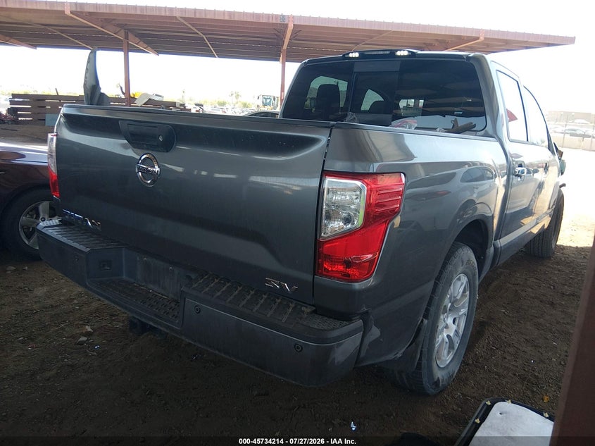 Vin: 1n6aa1e61hn501172, lot: 46232913, nissan titan sv 20174