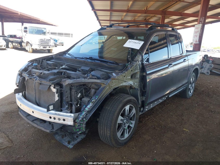 Vin: 5fpyk2f69hb007621, lot: 46232920, honda ridgeline rtl-t 20172