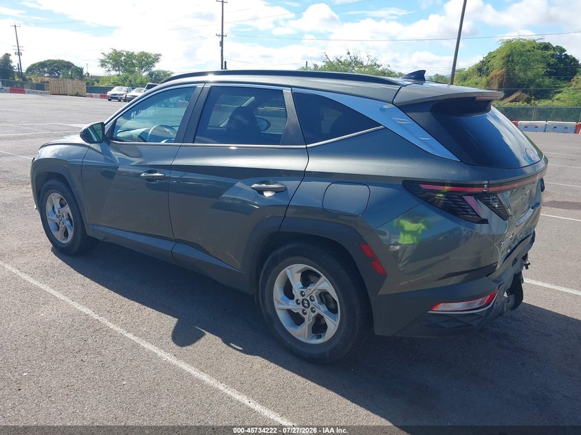 Vin: km8jb3ae5nu134265, lot: 46232921, hyundai tucson sel 20223