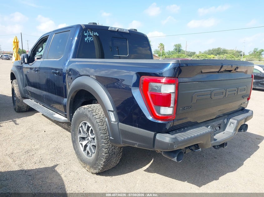 Vin: 1ftfw1rg0pfb77377, lot: 46232925, ford f-150 raptor 20233
