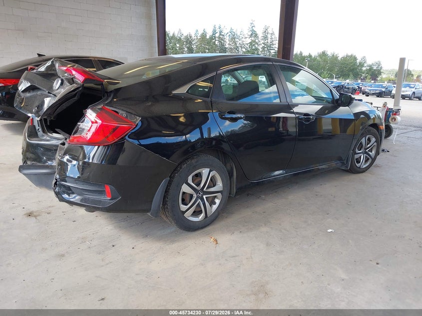 Vin: 2hgfc2e51jh538738, lot: 46232929, honda civic lx 20184