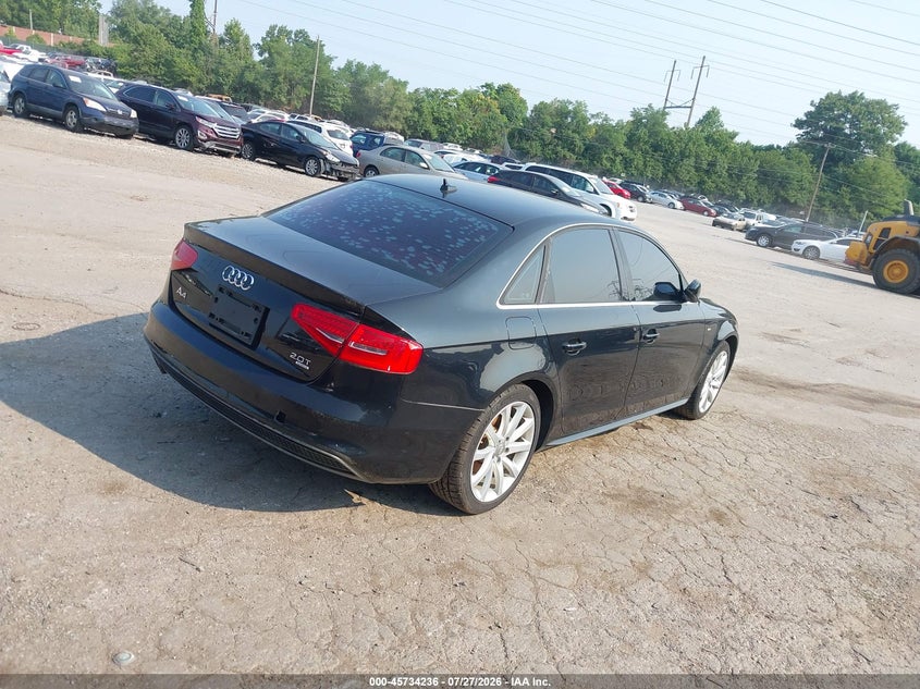 Vin: waubfafl5en044582, lot: 46232935, audi a4 2.0t premium 20144