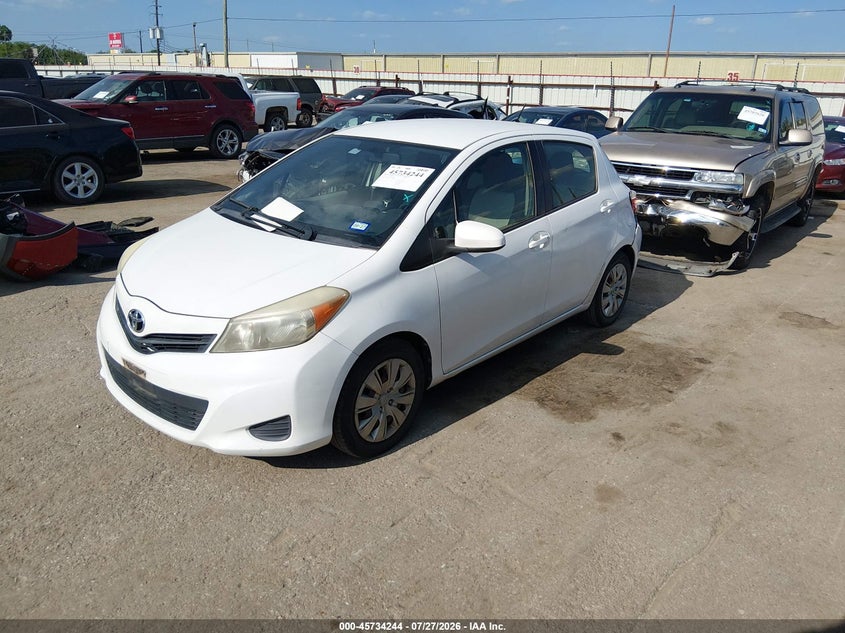 Vin: jtdktud3xed578098, lot: 46232943, toyota yaris le (tmc/cbu plant) 20142