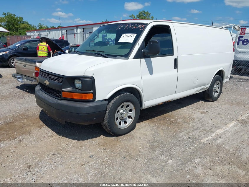 Vin: 1gcsgafx7c1150359, lot: 46232944, chevrolet express 1500 work van 20122