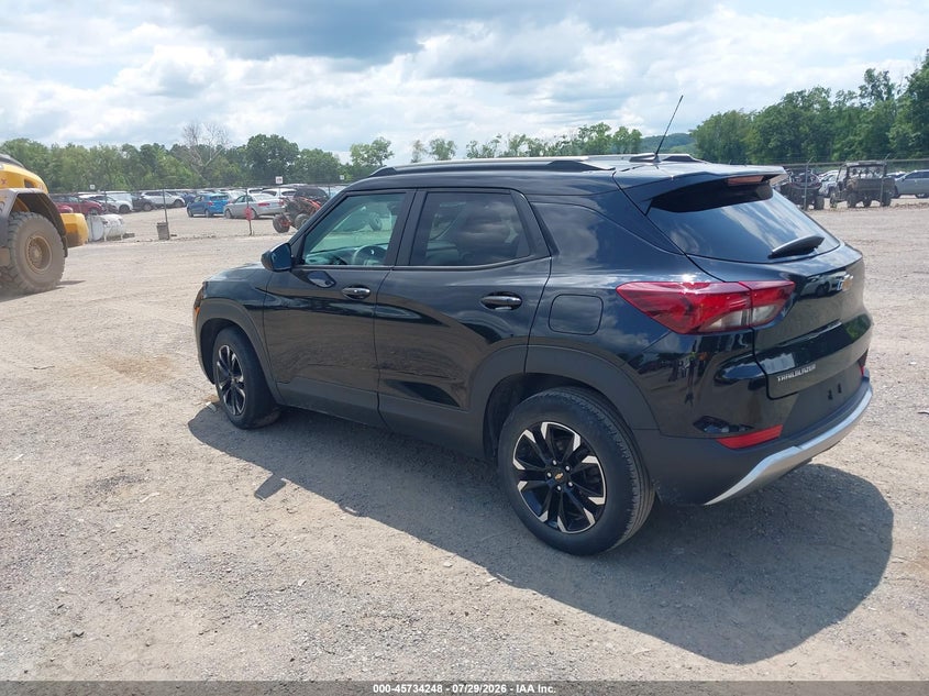 Vin: kl79mps28mb075281, lot: 46232947, chevrolet trailblazer fwd lt 20213