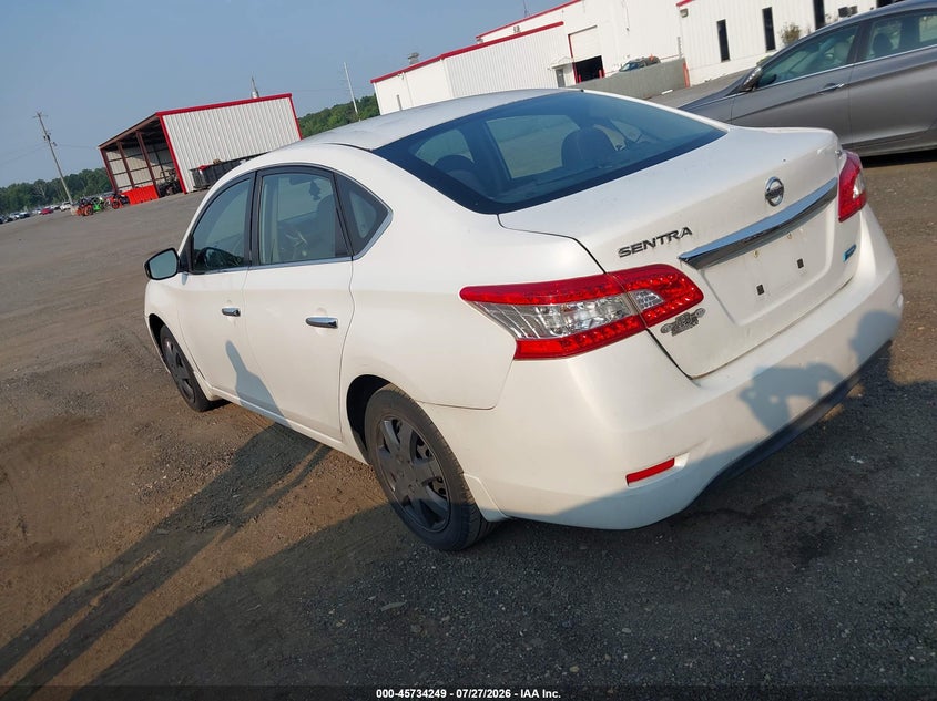 2014 NISSAN SENTRA auction photo 3