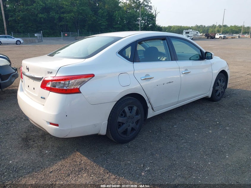 2014 NISSAN SENTRA auction photo 4
