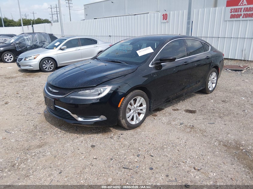 Vin: 1c3cccab1fn635945, lot: 46232951, chrysler 200 limited 20152