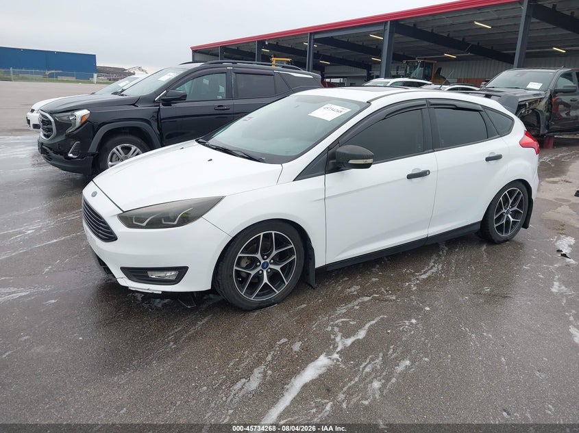 Vin: 1fadp3m20jl236289, lot: 46232967, ford focus sel 20182