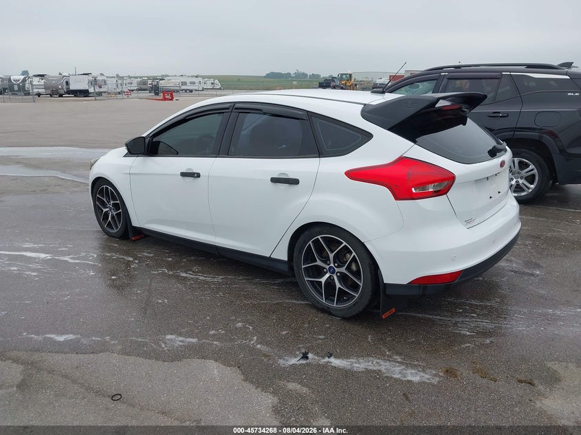 Vin: 1fadp3m20jl236289, lot: 46232967, ford focus sel 20183