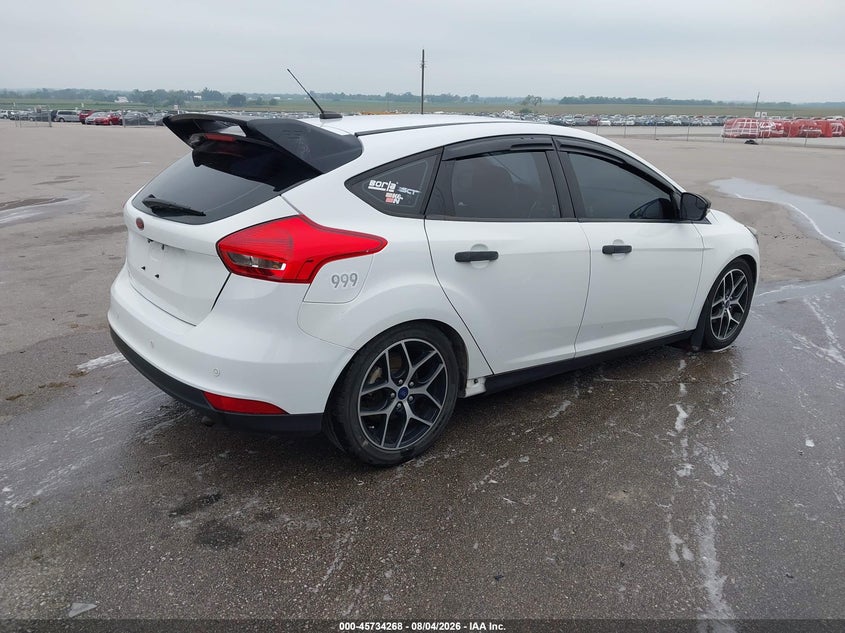 Vin: 1fadp3m20jl236289, lot: 46232967, ford focus sel 20184