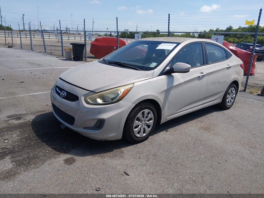 Vin: kmhct4ae1gu956592, lot: 46232982, hyundai accent se 20162