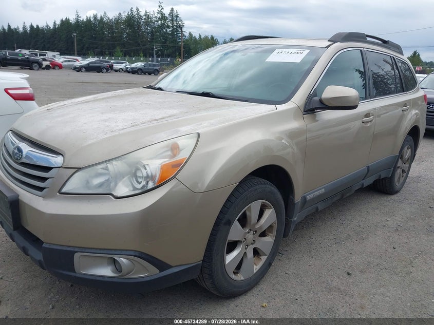 Vin: 4s4brbgc8a3323329, lot: 46232988, subaru outback 2.5i premium 20102