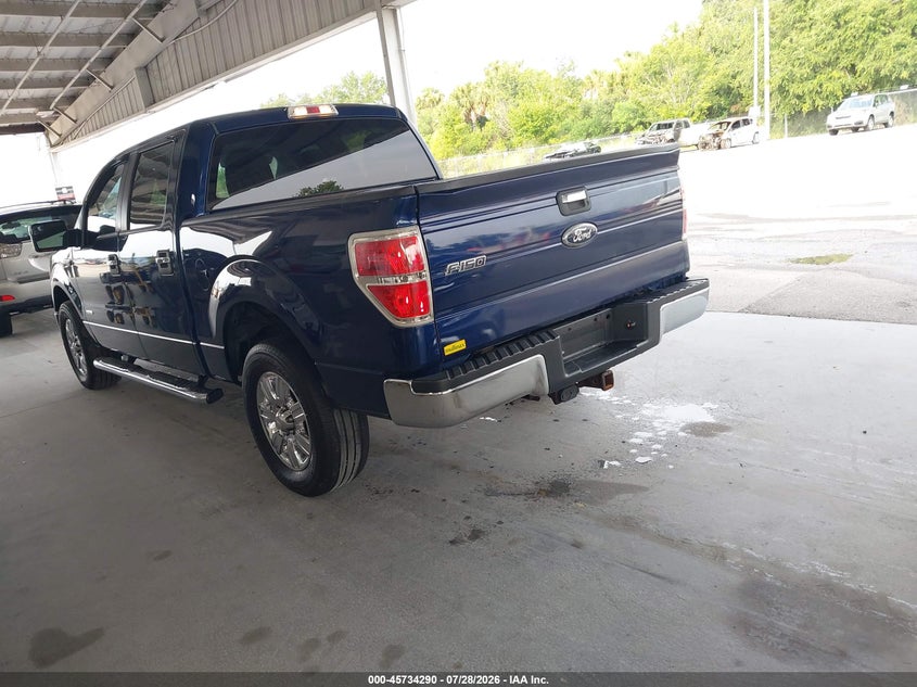 Vin: 1ftfw1ct8cfa02441, lot: 46232989, ford f-150 xlt 20123