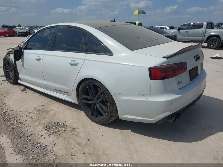 Vin: wauffafc3hn038706, lot: 46232990, audi s6 premium plus 20173