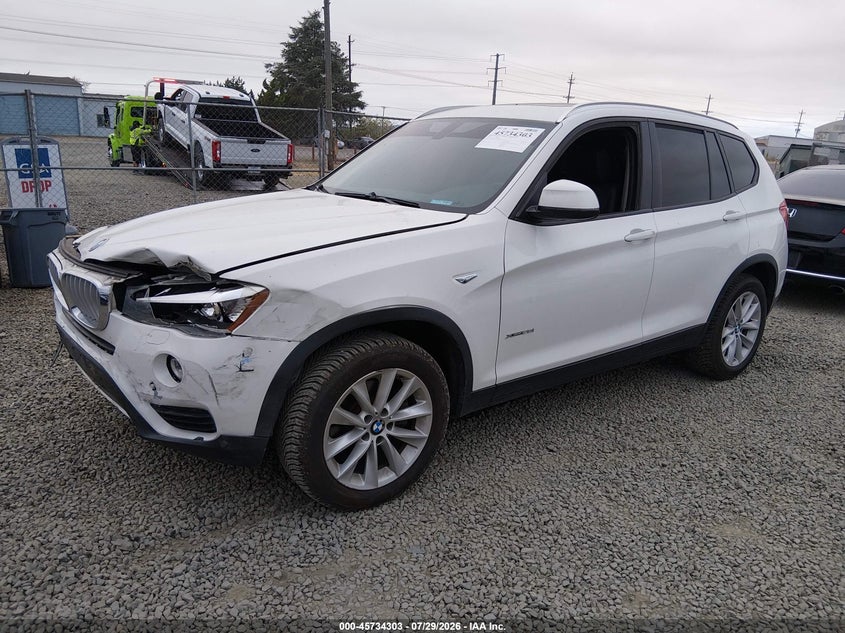 Vin: 5uxwx9c37h0w70901, lot: 46233002, bmw x3 xdrive28i 20172